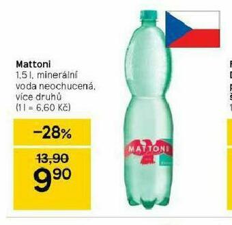Tesco Mattoni nabídka