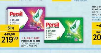 Tesco Persil eco kapsle nabídka