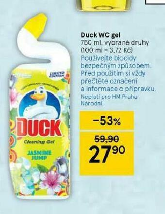 Tesco Duck wc gel nabídka