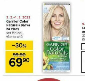 Tesco Garnier color naturals barva na vlasy nabídka