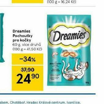 Dreamies pochoutky pro kočky