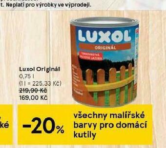 Tesco Luxol original nabídka