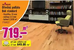 Hornbach Dřevěná podlaha buk standard nabídka