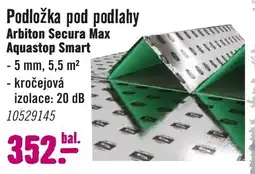 Hornbach Arbiton Secura Max Aquastop Smart nabídka