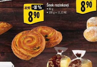 Albert Šnek rozinkový nabídka