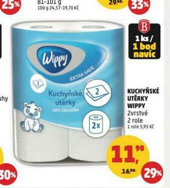 Penny Market Wippy kuchyňské utěrky nabídka