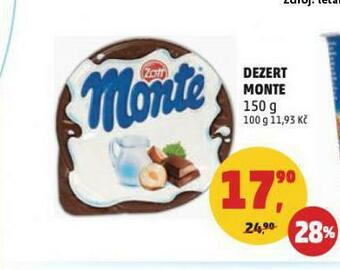 Penny Market Dezert monte nabídka