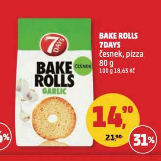 Bake rolls 7days