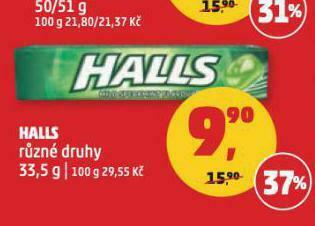 Penny Market Halls nabídka