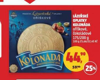 Penny Market Lázeňské oplatky kolonáda nabídka