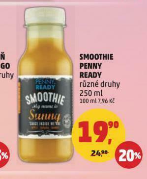 Penny Market Smoothie nabídka