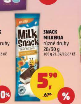 Penny Market Snack milkeria nabídka
