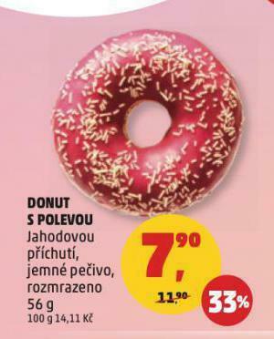 Penny Market Donut s polevou nabídka