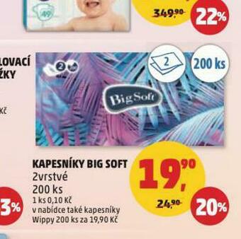 Penny Market Big soft kapesníky nabídka
