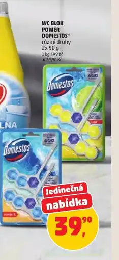 Penny Market Domestos wc blok power nabídka