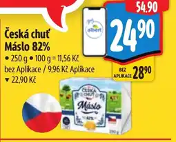 Albert Česká chuť Máslo 82% nabídka