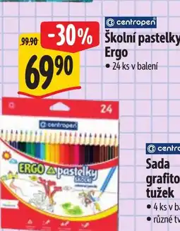 Albert Centropen školní pastelky ergo nabídka