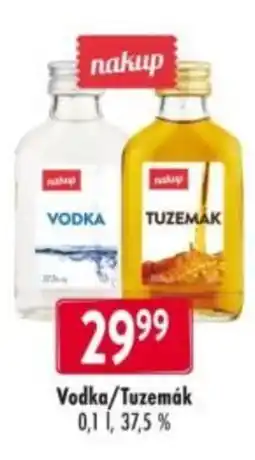 Qanto nakup Vodka/Tuzemák nabídka