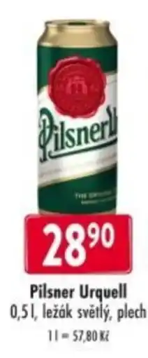 Qanto Pilsner Urquell nabídka