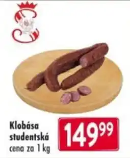Qanto Klobása studentská nabídka
