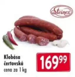 Qanto Steinex klobása čertovská nabídka