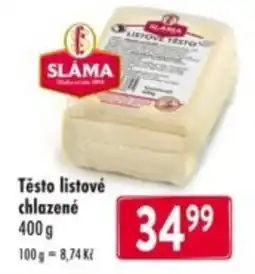 Qanto Sláma těsto listové chlazené nabídka