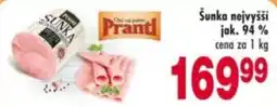 Qanto Prantl šunka nabídka