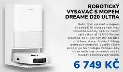 Planeo Elektro Dreame robotický vysavač s mopem D20 Ultra nabídka