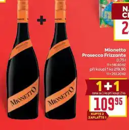 Billa Mionetto Prosecco Frizzante nabídka