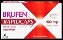 Benu Brufen Rapidcaps 400 mg, 30 měkkých tobolek nabídka