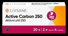 Benu LIVSANE Active Carbon 250, 20 tablet nabídka