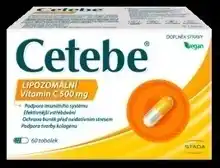 Benu Cetebe Lipozomální Vitamin C 500 mg, 60 tobolek nabídka