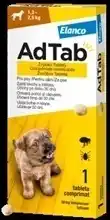 Benu AdTab 56 mg žvýkací tablety pro psy 1,3-2,5 kg, 1 ks nabídka