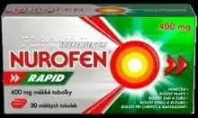 Benu NUROFEN Rapid 400 mg, 30 měkkých tobolek nabídka