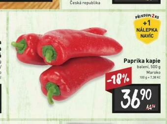 Billa Paprika kapie nabídka