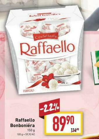 Billa Raffaello bonboniéra nabídka