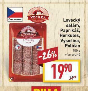 Billa Poličan nabídka