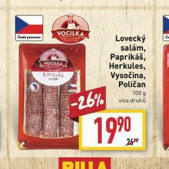 Billa Herkules nabídka