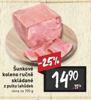 Billa Šunkové koleno nabídka