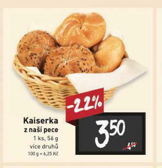 Billa Kaiserka nabídka