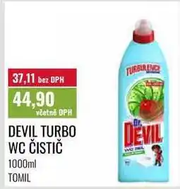 Ratio DEVIL TURBO WC ČISTIČ nabídka