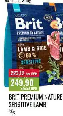 Ratio BRIT PREMIUM NATURE SENSITIVE LAMB nabídka