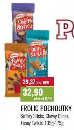 Ratio FROLIC POCHOUTKY, 105g-175g nabídka