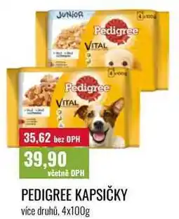Ratio PEDIGREE KAPSIČKY více druhů nabídka