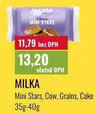 Ratio MILKA, 35g-40g nabídka