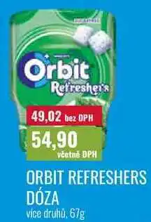 Ratio ORBIT REFRESHERS DÓZA, více druhů nabídka