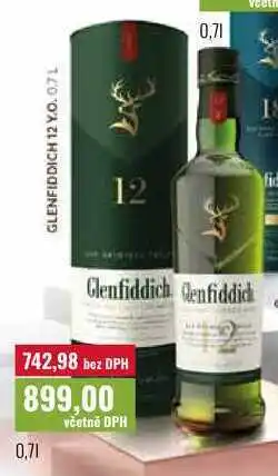 Ratio Glenfiddich 12 Years Old whisky nabídka