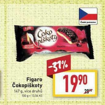 Billa Figaro čokopiškoty nabídka