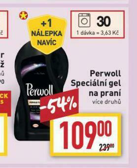 Billa Perwoll speciální prací prostředek nabídka