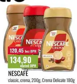 Ratio NESCAFÉ nabídka